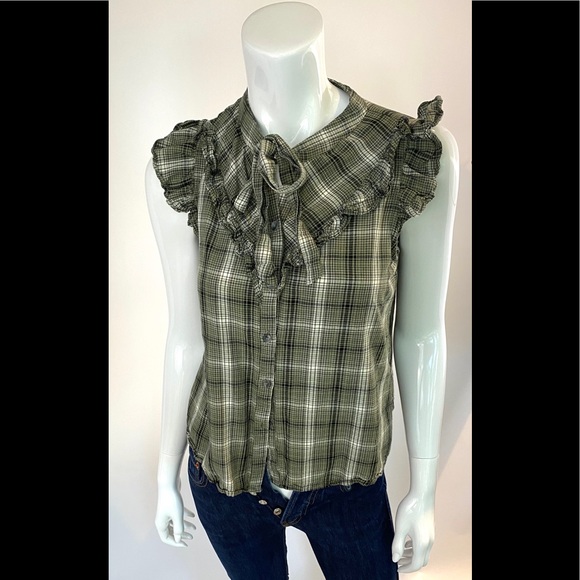 Universal Threads sleeveless prairie style blouse. - Picture 1 of 4